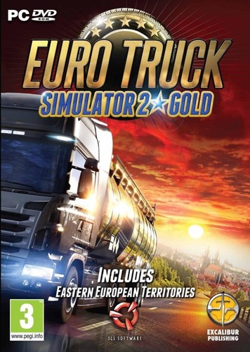 Euro truck simulator gold pc - simulator, 2